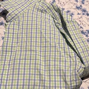 Crewcuts Green and White Checkered Men's Shirt